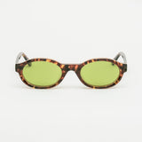Kendall Ecaille Brune Laminee Crystal Brun [E20L5] | Verres Vert Profond