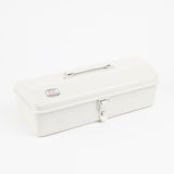 Steel Camber-Top Toolbox 35cm | White