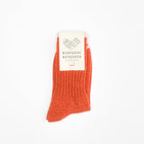 Boston Silk/Cotton Socks | Beer Amber
