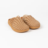 Colony 2-Tone Vegan Leather | Beige/Walnut