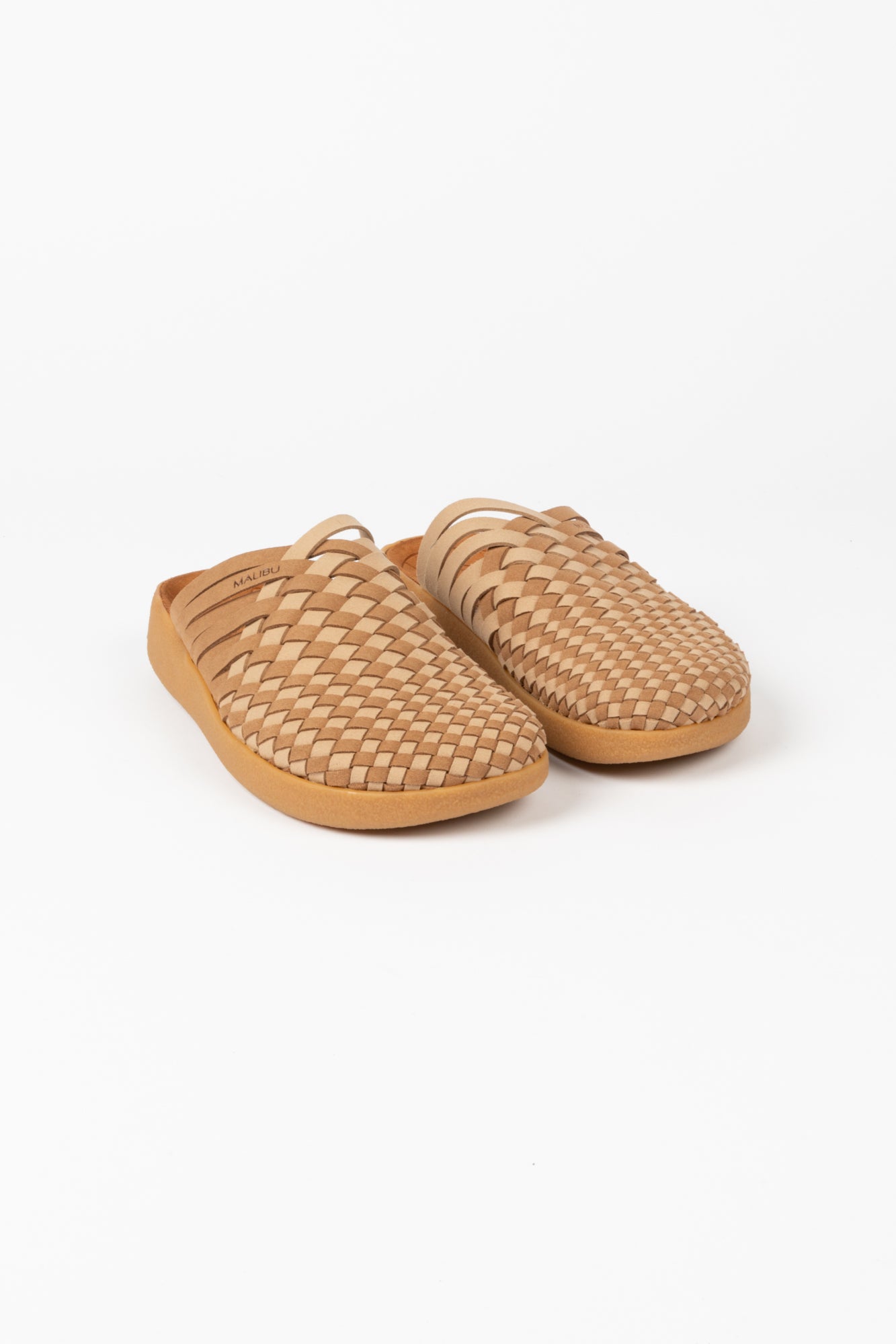 Colony 2-Tone Vegan Leather | Beige/Walnut