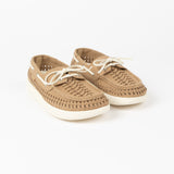 Skipper Boat Shoe | Taupe/Off-White
