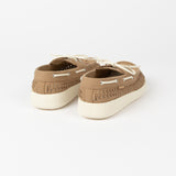 Skipper Boat Shoe | Taupe/Off-White