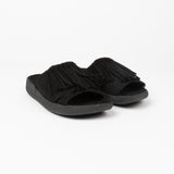 Thunderbird Thatch Slide - Vegan Suede | Black