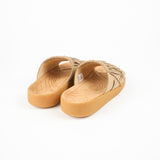Thunderbird Thatch Slide - Vegan Suede | Taupe / Tan