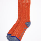 MW72.32902 | Merino Socks | Pumpkin/Natural Melange