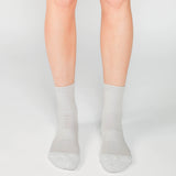 Cotton Cashmere Walk Socks | Grey