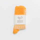 Oslo Wool Jacquard Sock | Lantern Orange