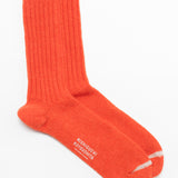 Praha Wool Ribbed Socks | Shrine Red