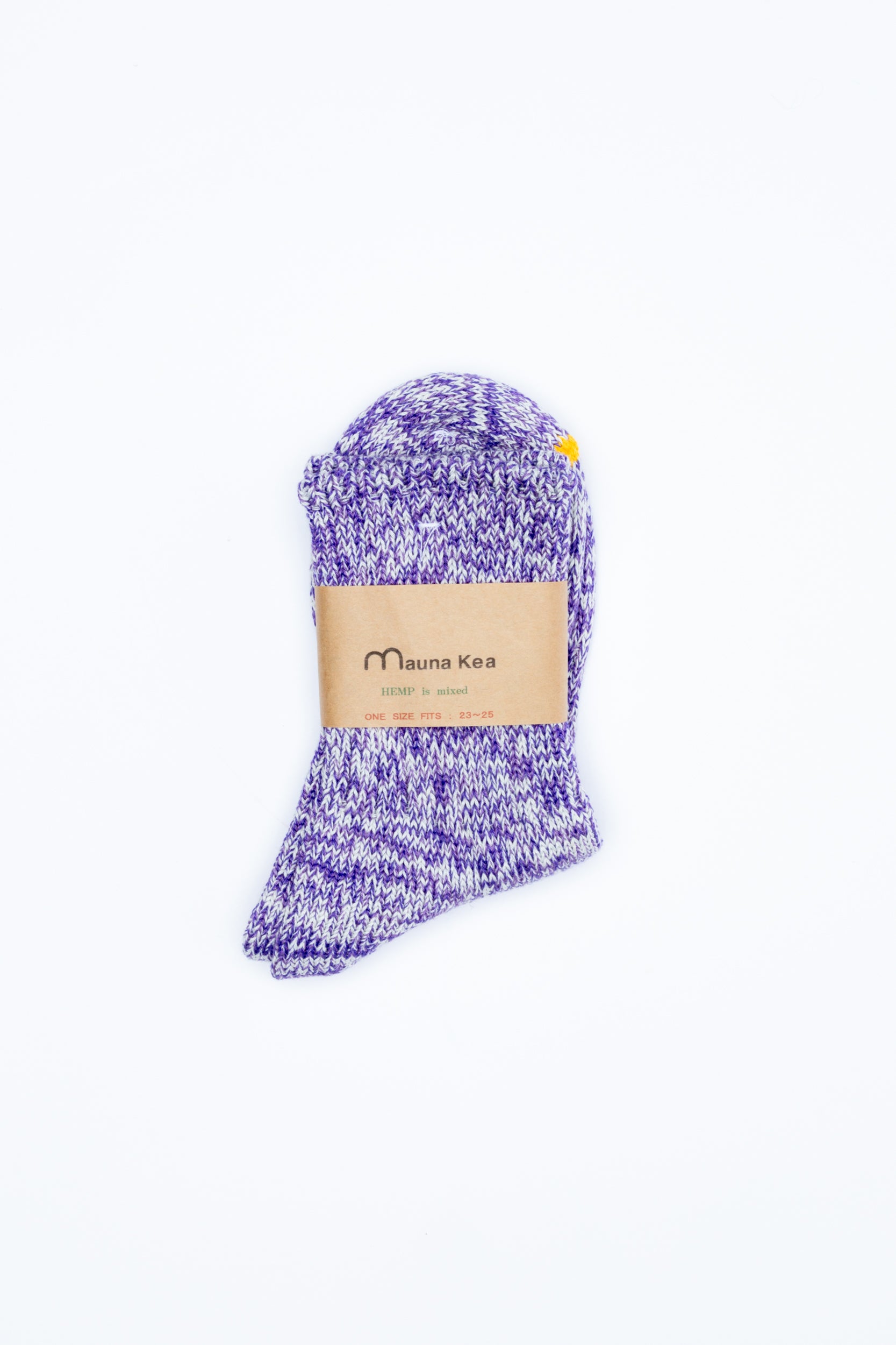 Pastel Rib Organic Hemp | Purple
