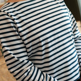 Stripey Things T-Shirt | Navy & White