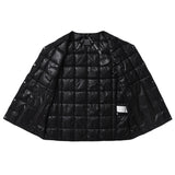 V-Neck Button Down Vest | Black