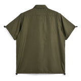 Non Down Military Adjust Shirt | Dark Olive