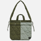 Military Down Helmet Shoulder Bag | Multi
