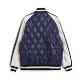 Reversible Sukajan Down Jacket | Black X Navy