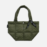 Lunch Down Tote Bag Small | Dark Olive