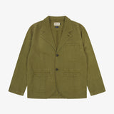 3047 Linen Blend Docklands Blazer | Woodland Green