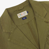 3047 Linen Blend Docklands Blazer | Woodland Green