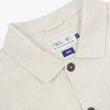 3001 Linen Blend Overshirt | Marble