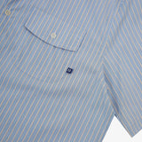 6007 Tasker Shirt | Blue Gold Blend