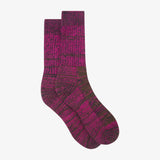 4006 Colour Fuzz Socks | Magenta Sunset
