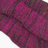 4006 Colour Fuzz Socks | Magenta Sunset