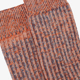 4006 Colour Fuzz Socks | Volcanic Orange