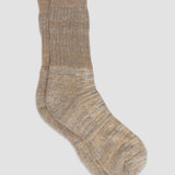 4006 Colour Fuzz Socks | Highland Sand