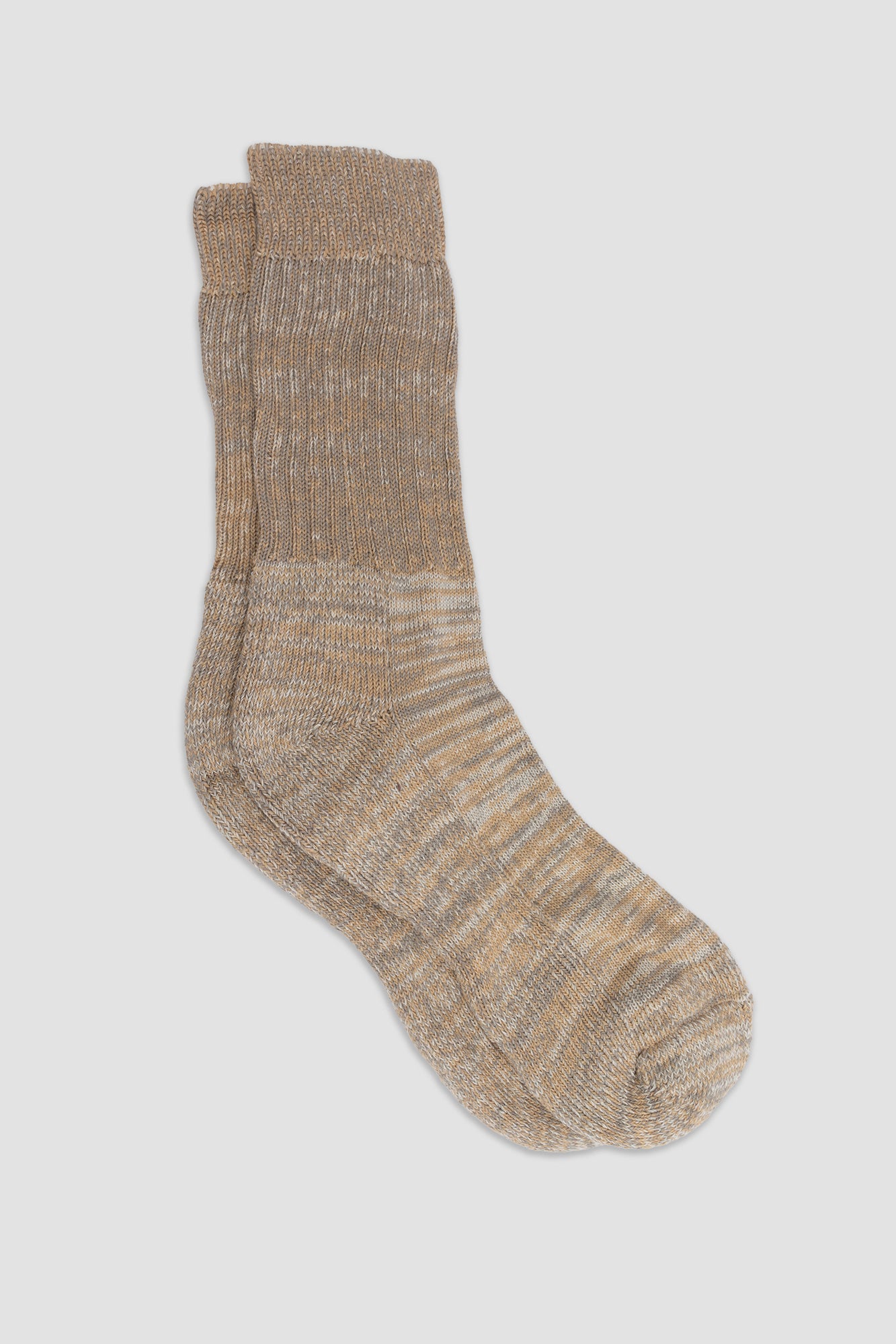 4006 Colour Fuzz Socks | Highland Sand
