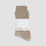 4006 Colour Fuzz Socks | Highland Sand