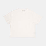 WGHP01.01 | Womens Boxy Cropped Fit T-Shirt / White