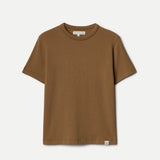 WTEE03.162 | Supple Authentic Jersey Cotton Women's T-Shirt | Dusted Khaki