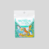 New Retro Flake Stickers | Laid-Back Animals
