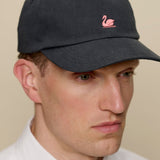 CAP01.98 | Swan Logo Cap | Charcoal