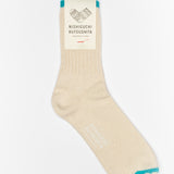 Boston Silk/Cotton Socks | Marshmallow Cream