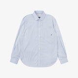 6013 Long Sleeve Oxford Shirt | Blue Gold Blend