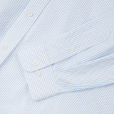 6013 Long Sleeve Oxford Shirt | Baby Blue Pinstripe