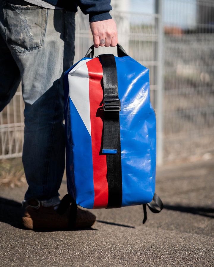 Freitag - One-off bags sustainably made from recycled tarps - Keoma