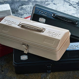 Steel Camber-Top Toolbox 35cm | White