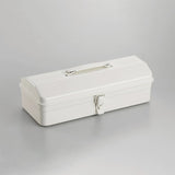Steel Camber-Top Toolbox 35cm | White