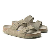 Arizona Soft Footbed | Faded Khaki Suede