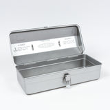 Steel Hip-Roof Toolbox - 35cm - Silver