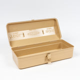 Steel Hip-Roof Toolbox - 35cm - Beige