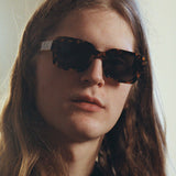 Apollo Havana | Grey Solid Lens