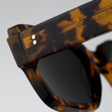 Apollo Havana | Grey Solid Lens