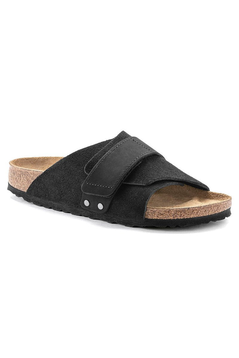 BIRKENSTOCKKyoto | Black Suede + Nubuck35