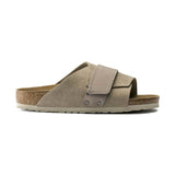 BIRKENSTOCKKyoto Soft Footbed | Grey Taupe Suede + Nubuck35