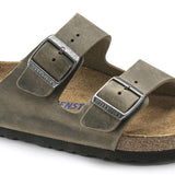 Arizona Soft Footbed | Faded Khaki Oiled Leather