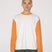 COUNTRY OF ORIGINBaseball Long Slv Tee | White / Sunshine OrangeSmall
