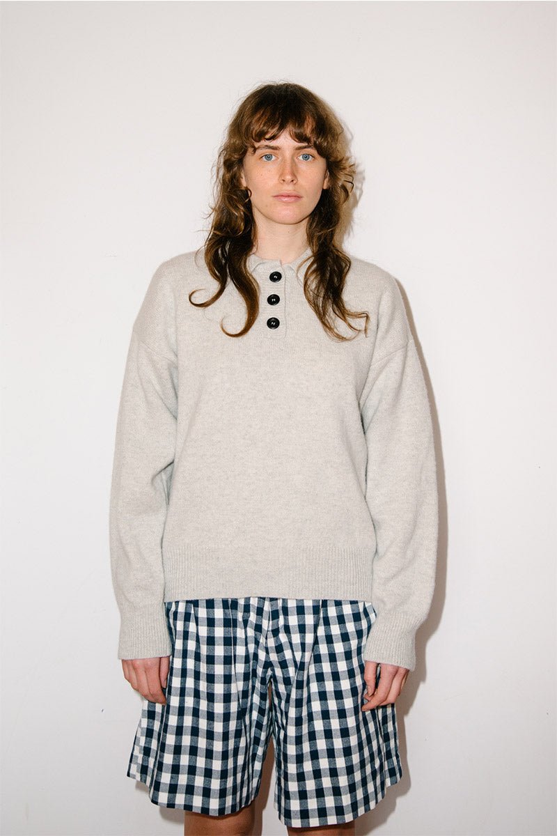 COUNTRY OF ORIGINPolo Geelong Knit | Lt. GreySmall